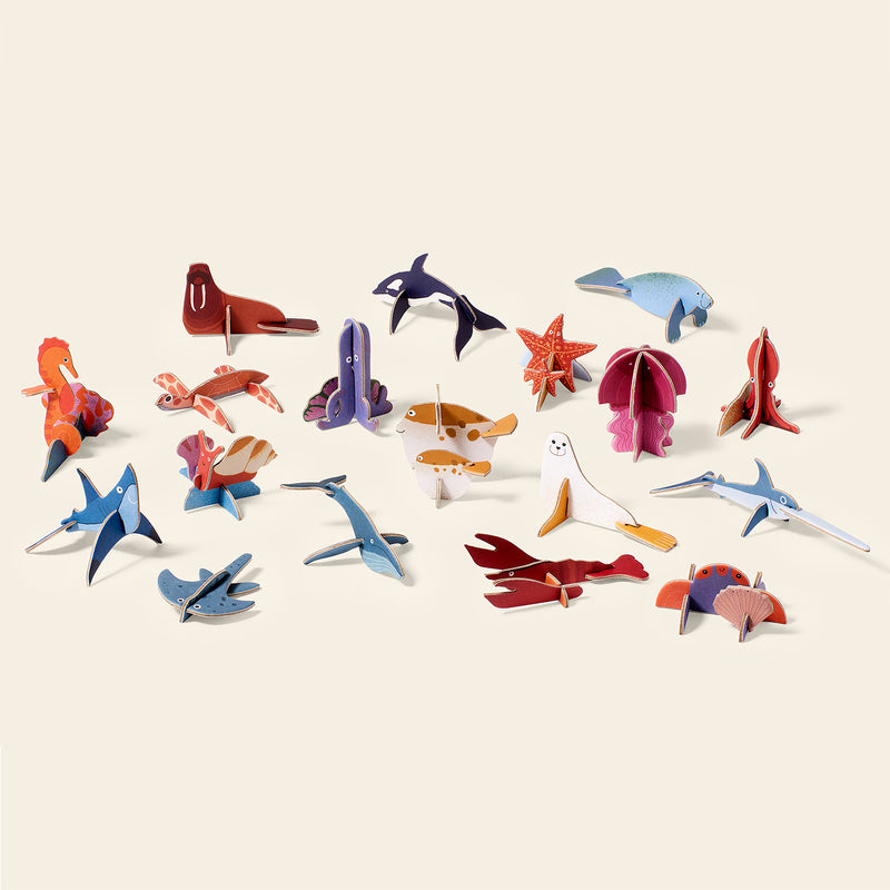 PLAYin CHOC ToyChoc gift set Sea Animals 18g, UK version