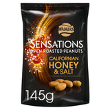 Sensations Honey & Salt Roasted Peanuts 145g Lunchbox snacking Sainsburys   