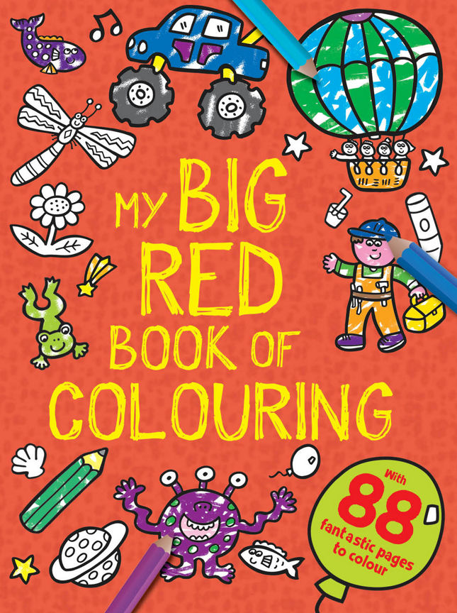 Igloo Books My First Big Red Book Of Colouring