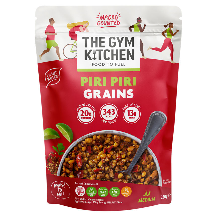 The Gym Kitchen Piri Piri Grains GOODS ASDA   