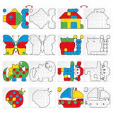Quercetti Fantacolor Junior peg board toy - British product