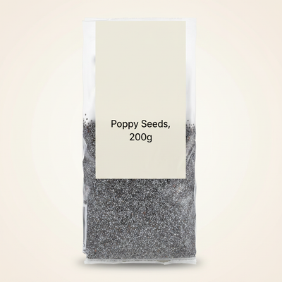Holland & Barrett Poppy Seeds 200g British baking ingredient