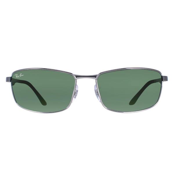 Ray-Ban 3498 men's sunglasses Gunmetal Green, UK version