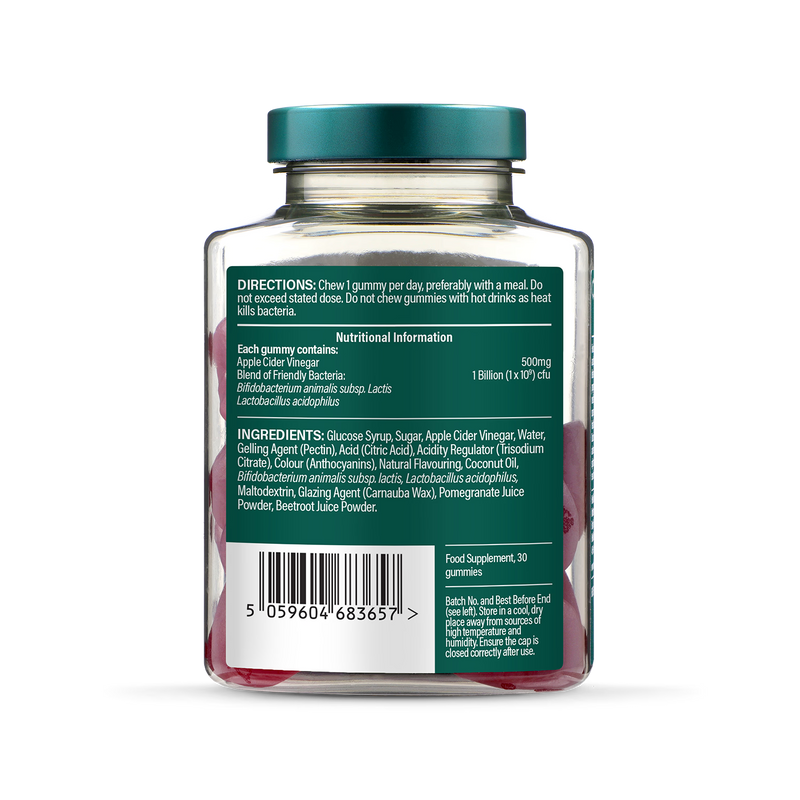Holland & Barrett Gummies 30 Count, UK version