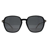 Polaroid black polarized sunglasses women square, UK version