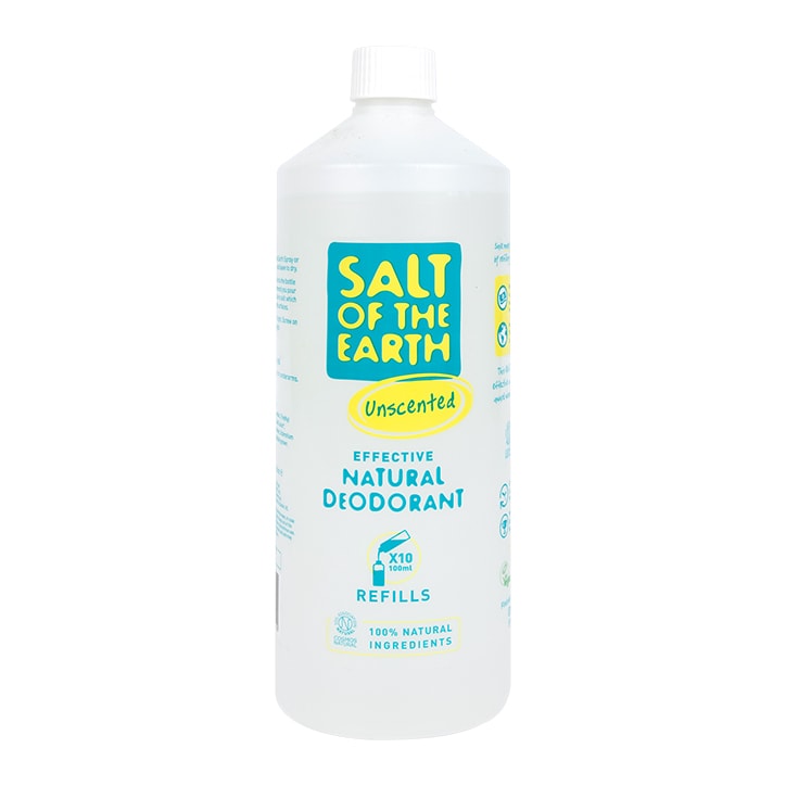 Salt of the Earth Melon & Cucumber Natural Deodorant Roll On 75ml Natural Deodorant & Antiperspirant Holland&Barrett   