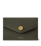 Mulberry leather folded multi-card wallet, imported from the UK