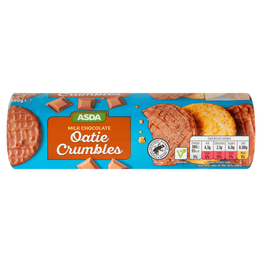 ASDA Milk Chocolate Oatie Crumbles