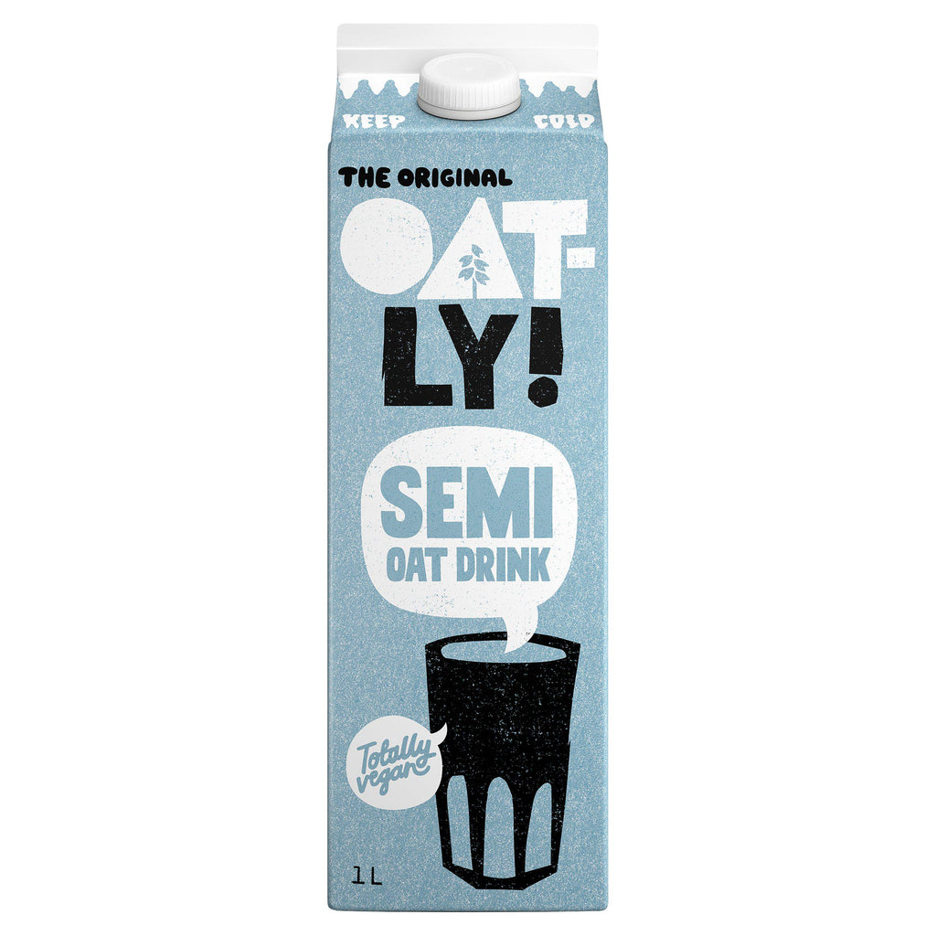 Oatly Oat Drink Semi Chilled 1L