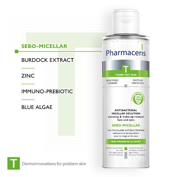 Pharmaceris T Sebo Micellar Antibacterial Micellar Solution GOODS Superdrug   