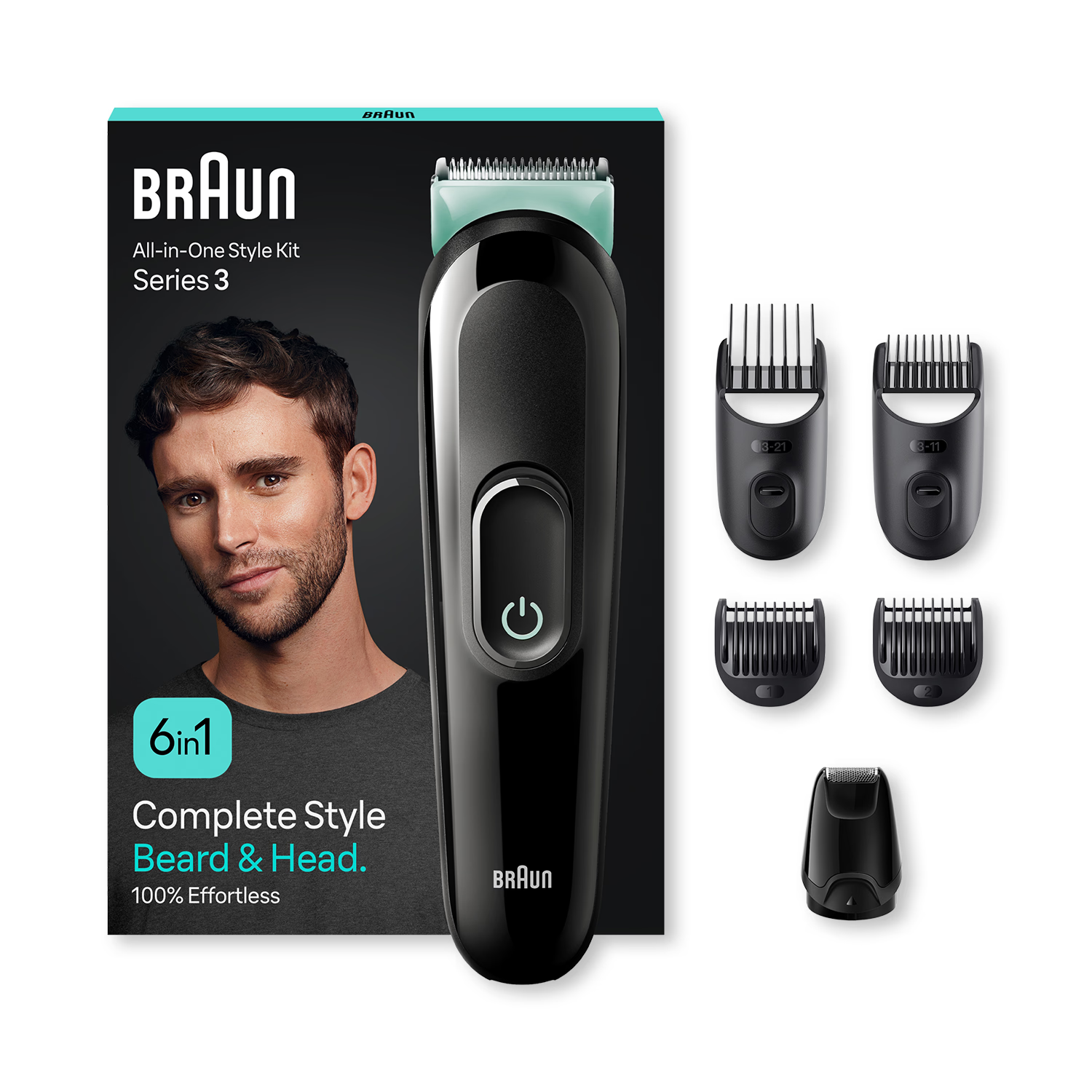 Braun all-in-one style kit Series 3 MGK3421, imported from the UK