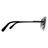 Guess aviator sunglasses silver gradient metal frame (British brand)