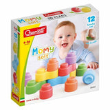 Quercetti Momy Soft baby blocks 12 pcs - British product