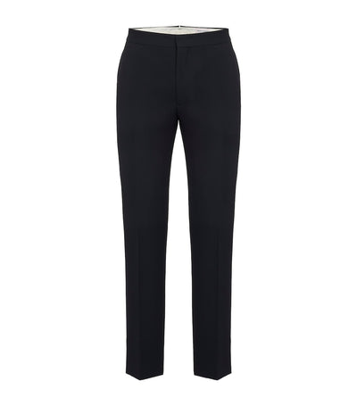 Pantalons cigarette surpiqués Alexander McQueen - Acheter en ligne sur McGrocer