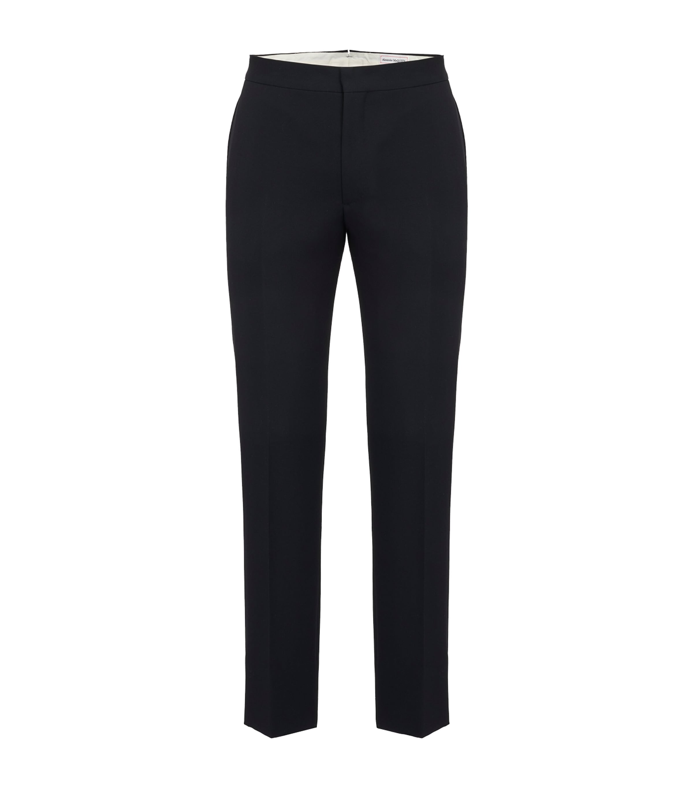 Alexander McQueen tailored cigarette trousers, imported from the UK