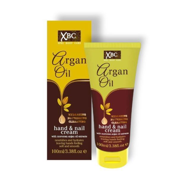 XBC argan oil hand and nail cream 100ml (British brand)