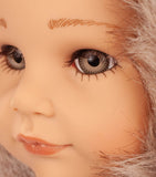 GÖTZ Brunette Doll 50cm, UK version
