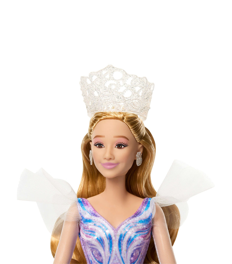 Wicked deluxe Glinda fashion doll with accessories, approximately 32cm height (British brand)