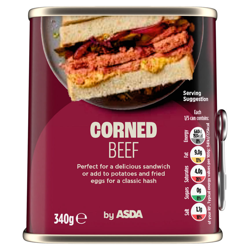 ASDA Corned Beef Canned & Packaged Food ASDA   