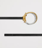 Bottega Veneta Leather Knot Ring belt - British product