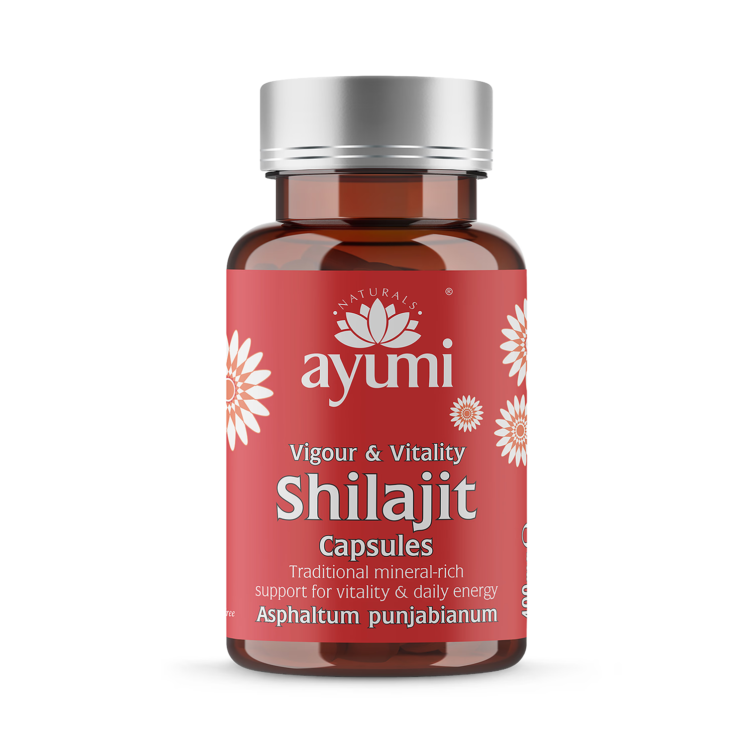 Ayumi Shilajit vegan capsules 60 capsules, imported from the UK