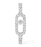 Messika Move Uno single earring 18kt white gold diamond (British brand)