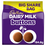 Cadbury Dairy Milk Buttons Large Sharing Bag 184.8g GOODS Sainsburys   