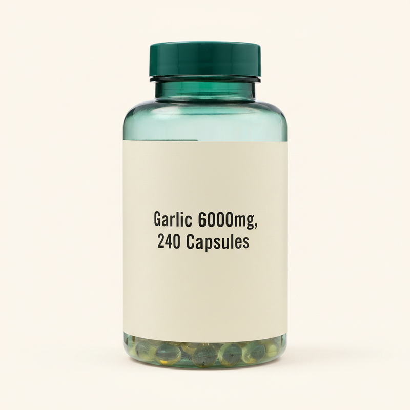 Holland & Barrett High Strength Garlic 6000mg 120 Capsules