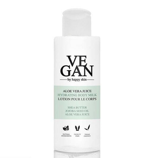 Vegan by Happy Skin Aloe Vera  Hydrating Body Milk 100ml
