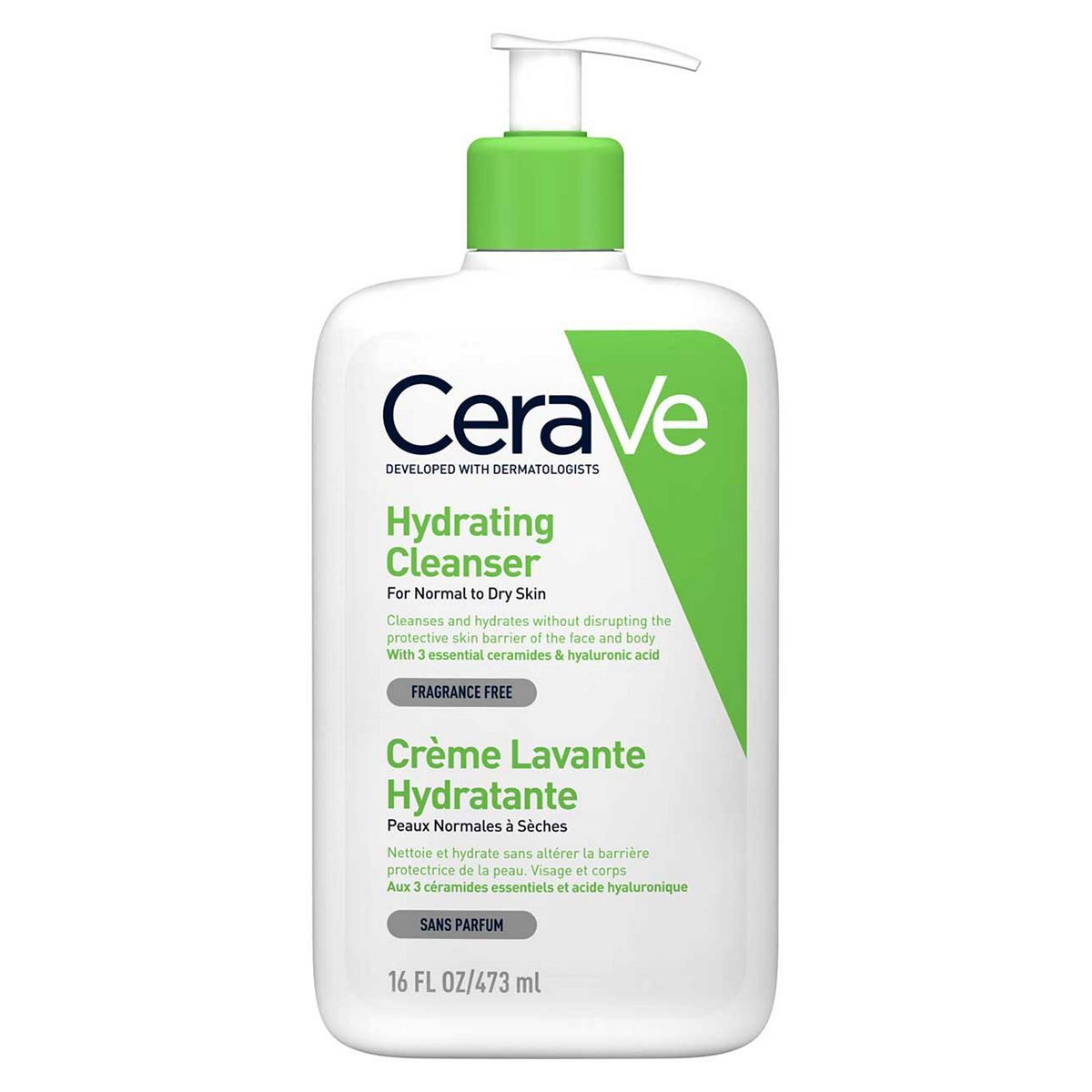 CeraVe Hydrating Cleanser for Normal to Dry Skin 473ml Miscellaneous Boots   