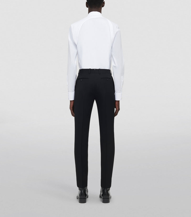 Alexander McQueen tailored cigarette trousers, imported from the UK
