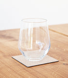 LIND DNA hippo coasters set of 4 10cm x 10cm, UK version