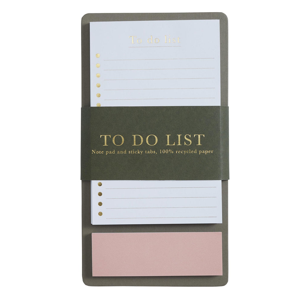 Habitat Muted Glam To Do List Pad