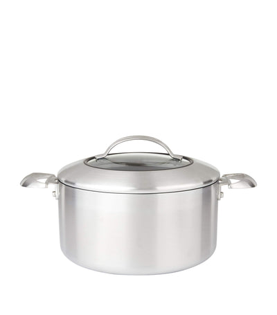 Harrods Non-Stick Ceramic Titanium Dutch Oven with Glass Lid, 26cm, 6.5L Capacity- Buy online at McGrocer