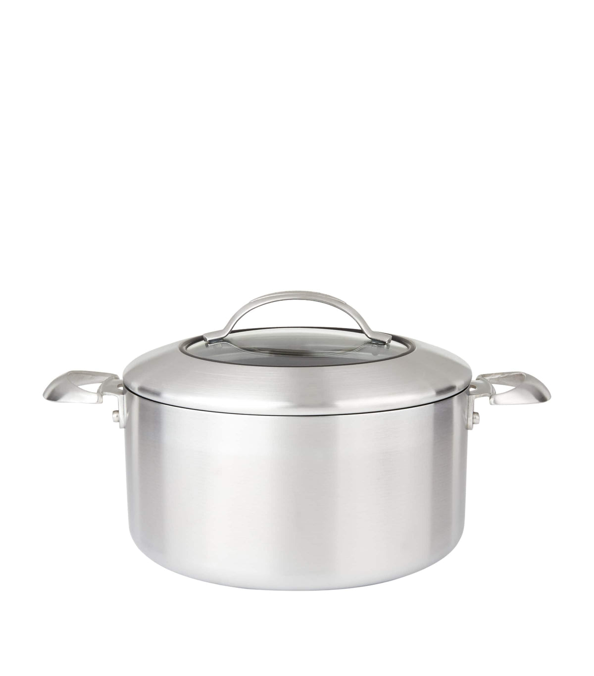 Scanpan ceramic titanium Dutch oven with glass lid, 26cm, 6.5L capacity (British brand)