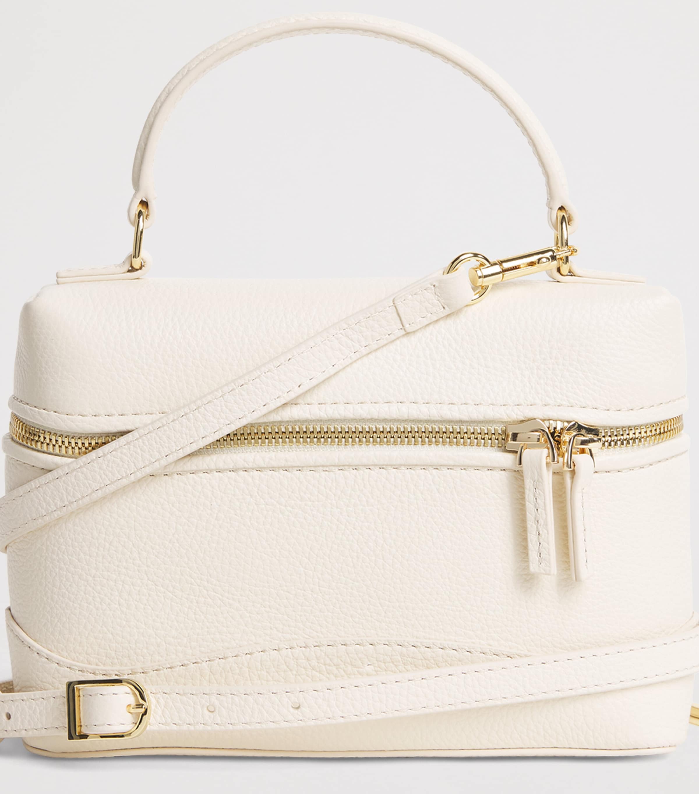 Sandro Paris Tangolino vanity bag smooth leather cross-body (British brand)
