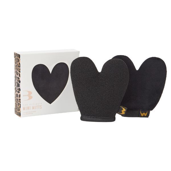 Bronzie Mini Fake Tanning Mitts Tanning and Exfoliating