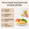 Organic royal quinoa white grain 1kg - British product