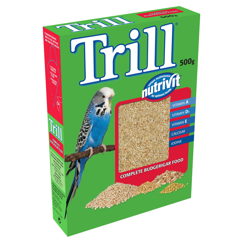 Trill Budgie Food Tub 500g