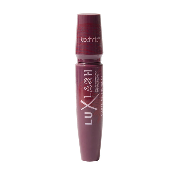 Technic Lux Lash Mascara Warm Burgundy 15ml, imported from the UK