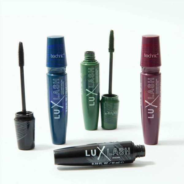 Technic Lux Lash Mascara Warm Burgundy 15ml, imported from the UK