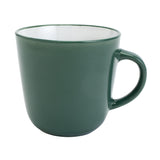 Habitat Two Tone Mug White Green GOODS Sainsburys   