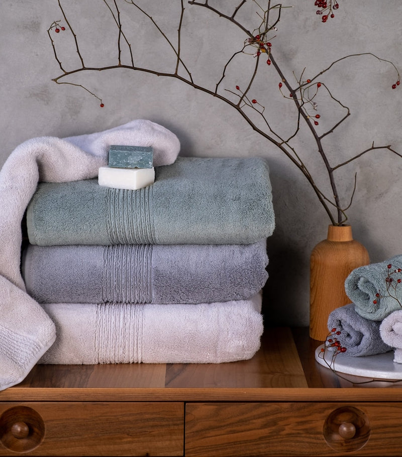 Hamam Galata organic cotton hand towel 50cm x 76cm - British product