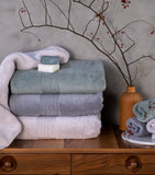 Hamam Galata organic cotton hand towel 50cm x 76cm - British product