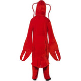 Smiffys lobster costume red all-in-one with hood, UK version