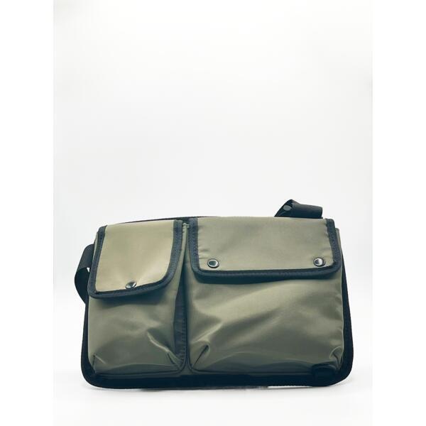 SVNX nylon chest bag moss compact size, imported from the UK