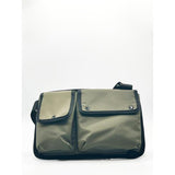 SVNX nylon chest bag moss compact size, imported from the UK