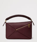 LOEWE Small Puzzle bag woven top handle - British product