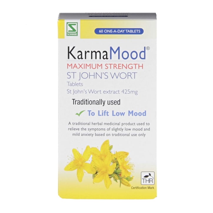 Schwabe Pharma KarmaMood St John's Wort 425mg 30 Tablets GOODS Holland&Barrett