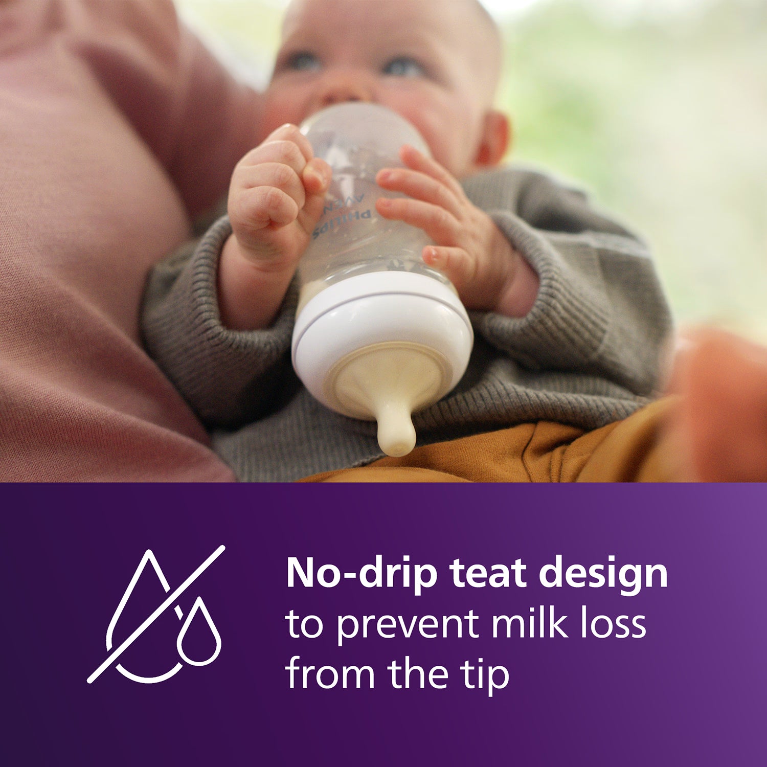 Philips Avent Natural Response baby bottles 3 pack 260ml, imported from the UK